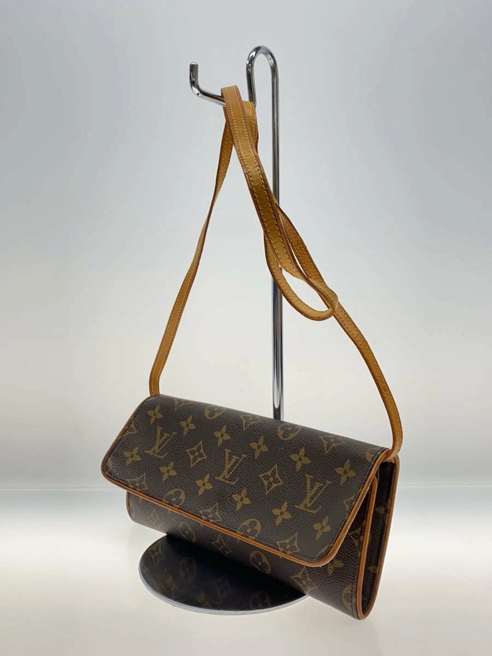 Louis Vuitton Brown Pochette Monogram Twin Canvas Brown